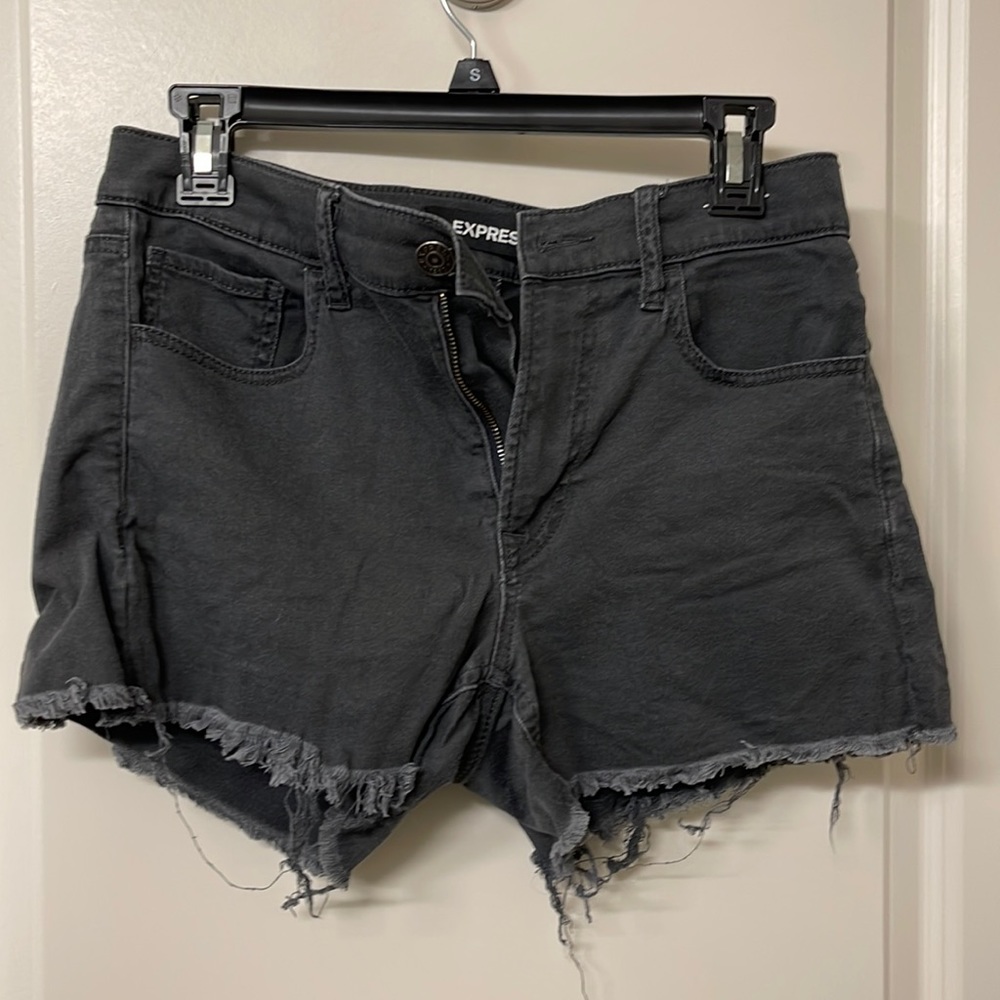 Express gray shorts